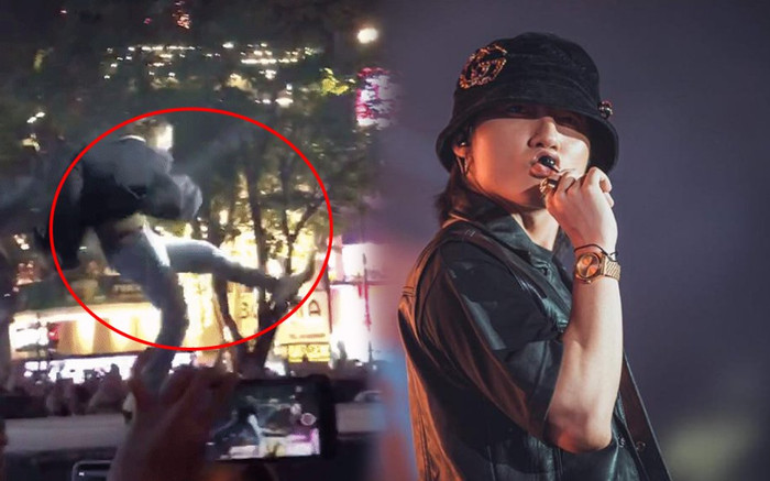 Khuấy động không khí quá nhiệt, Sơn Tùng mém có cú vồ ếch trên sân khấu Ảnh 2