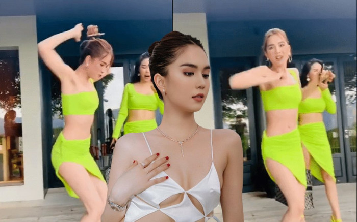 Thường xuyên tung vũ đạo nóng bỏng, Ngọc Trinh cũng có lúc nhảy lầy lội đáng yêu thế này Ảnh 2