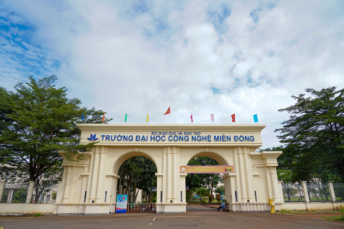 Cách TP.HCM 80km, có một trường đại học kiến trúc đẹp mê mẩn, khuôn viên phủ ngập sắc xanh Ảnh 1