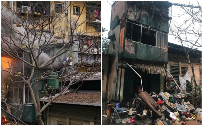 Hoàn cảnh đáng thương của bé gái được cứu trong vụ cháy ở Hà Nội: 2 cháu mồ côi được ông bà nuôi dưỡng Ảnh 2