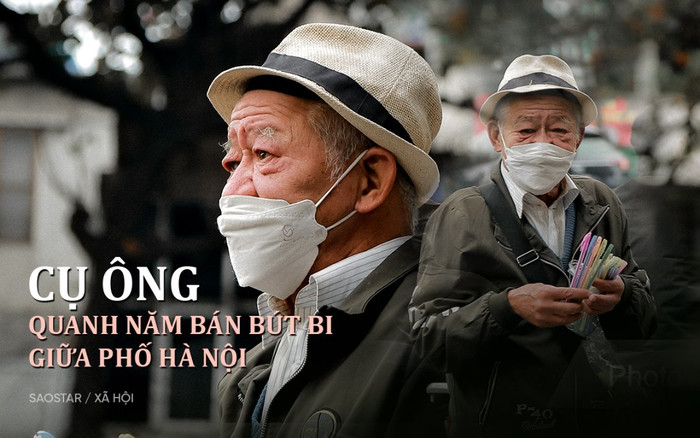 Người đàn ông quanh năm bán bút bi giữa phố Hà Nội: 'Tôi đi làm là nghỉ ngơi, ở nhà là chán nản' Ảnh 2