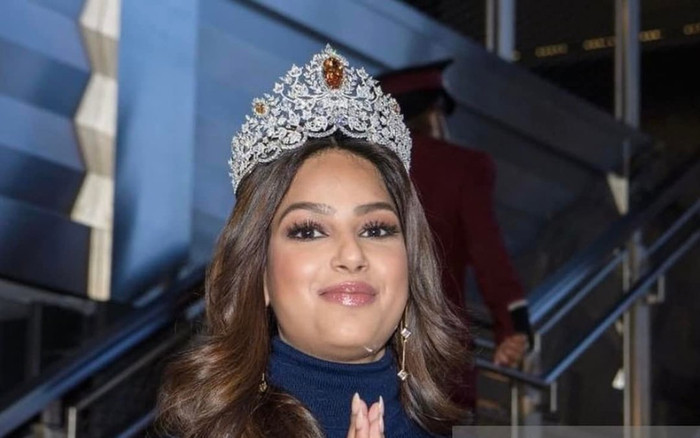Miss Universe 2021 bị soi cằm nọng ngấn mỡ sau 1 tháng đăng quang Ảnh 2