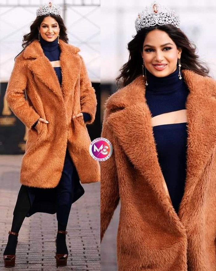 Miss Universe 2021 tại hoạt động tham quan “Empire State Building”.