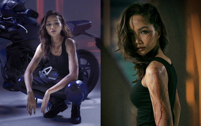 Choáng với tạo hình 'đả nữ' dữ dội của H'Hen Niê ở phim mới: 'Chưa thấy Hoa hậu nào ăn cơm nhiều như tôi' Ảnh 2