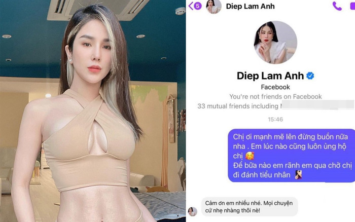 Được rủ đi đánh 'tiểu nhân', phản ứng của Diệp Lâm Anh khiến dân tình hết lời khen ngợi Ảnh 2