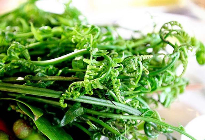 Lá non, ngọn của rau dùng luộc, nấu canh, xào thịt, làm nộm giúp bổ sung dưỡng chất cho cơ thể.