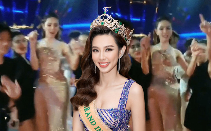 Fan xỉu up xỉu down với khoảnh khắc Hoa hậu Thùy Tiên nhún nhảy, quẩy 'quên lối về' Ảnh 2