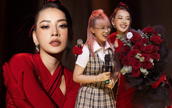 Có đêm diễn đầu tiên sau khi về Việt Nam, Chi Pu được MisThy 'thú nhận' là fan ngay trên sân khấu Ảnh 2