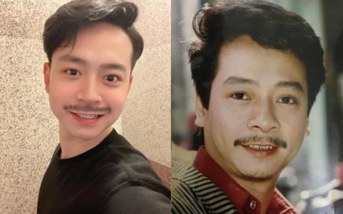 Con trai cố NSND Hoàng Dũng 'cosplay' ảnh bố y hệt, dân mạng xúc động: Hãy theo nghiệp bố Ảnh 2