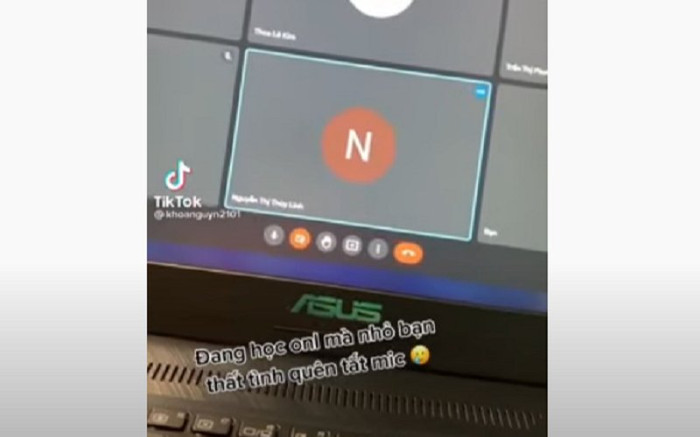 Học online quên tắt mic, nữ sinh để lộ chuyện riêng tư với bạn trai khiến cả lớp ái ngại thay Ảnh 2