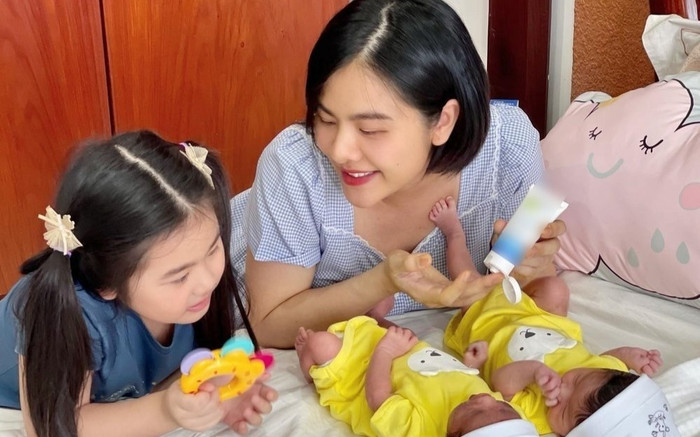 Con gái Vân Trang hỏi một câu khiến mẹ 'đứng hình' thế này đây! Ảnh 2