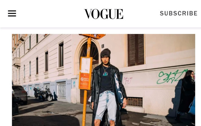 Streetstyle quá chất, mẫu Việt chễm chệ lên thẳng tạp chí Vogue Ảnh 2