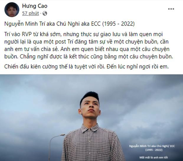 Showbiz Việt nhận tin buồn: Một rapper qua đời ở tuổi 27 sau nhiều tháng chống chọi với ung thư hiếm gặp Ảnh 1