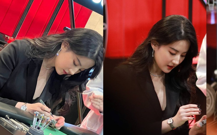 Lưu Diệc Phi 'gây náo loạn' tại sự kiện, khí chất ngút ngàn không khác gì nữ tổng tài quyền lực Ảnh 2