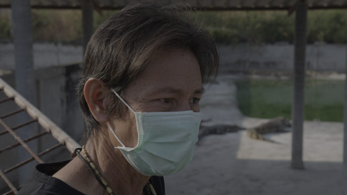 Ông Wichai Rungtaweechai, chủ trang trại cá sấu.