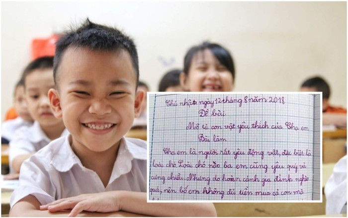 Làm văn khen bố rất yêu động vật, HS tiểu học khiến CĐM cười ngất vì màn 'quay xe' ở những câu cuối cùng Ảnh 2