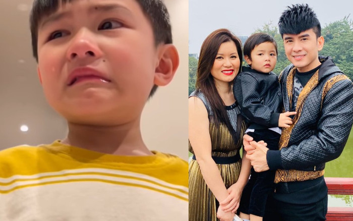 Vợ cũ Đan Trường và con trai thông báo mắc Covid, nhìn cảnh Thiên Từ bật khóc vì sợ khiến ai cũng xót Ảnh 2