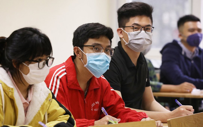 Nhiều trường đại học ở Hà Nội đón sinh viên đến trường học trực tiếp từ tháng 2/2022 Ảnh 2