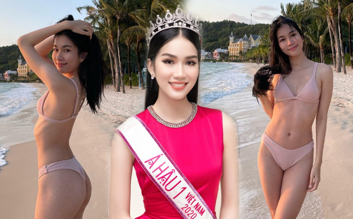 Mặc kệ vết rạn ở đùi, á hậu Phương Anh vẫn tự tin diện swimsuit khiến fan 'mất ăn mất ngủ' Ảnh 2