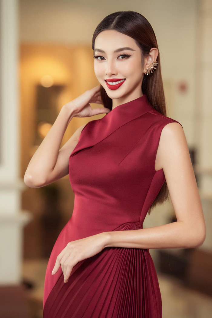Miss Grand Thùy Tiên được khen 'ăn đứt' Kim Duyên khi mặc cùng một chiếc váy Ảnh 5