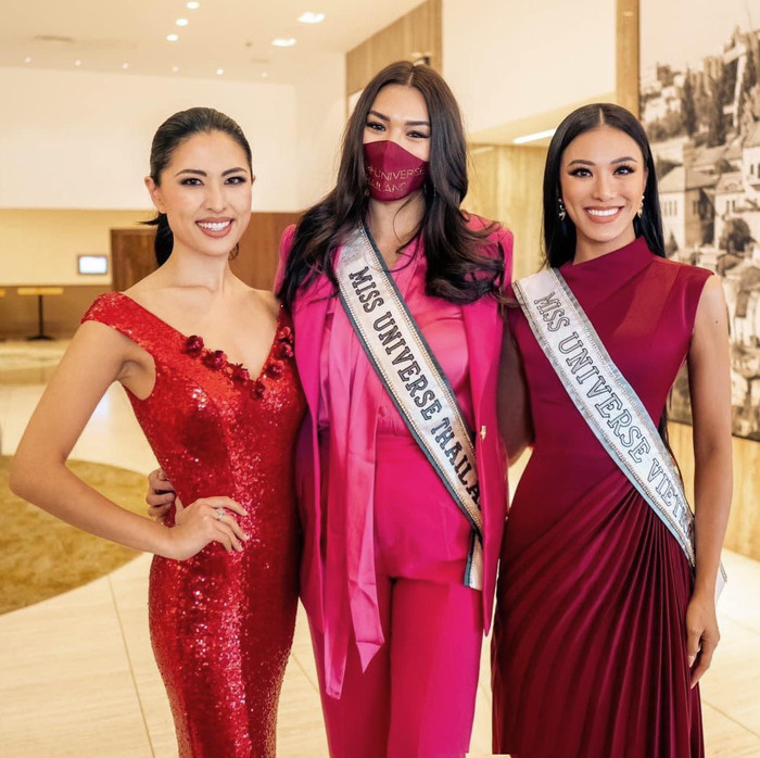 Miss Grand Thùy Tiên được khen 'ăn đứt' Kim Duyên khi mặc cùng một chiếc váy Ảnh 10