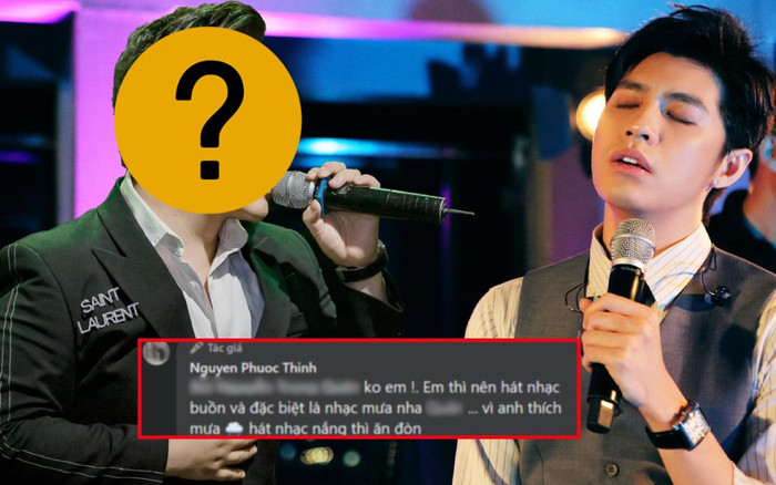 Nam ca sĩ bất ngờ tiết lộ không muốn hát nhạc buồn nữa, Noo Phước Thịnh liền để lại bình luận 'cảnh cáo' Ảnh 2