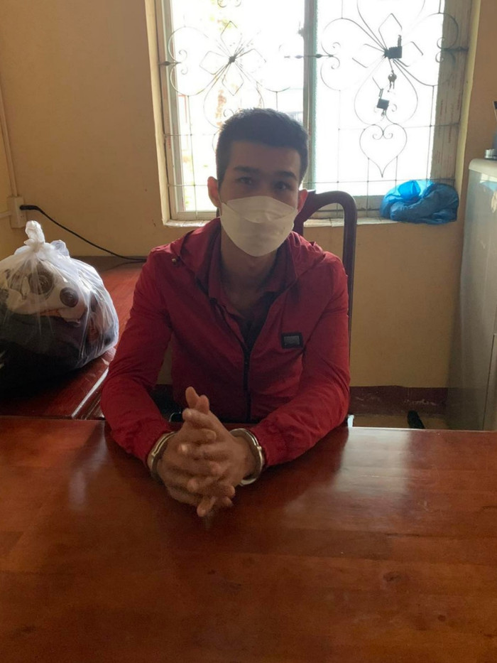 Đối tượng Lương Xuân Cương. (Ảnh: CA Tuyên Quang).