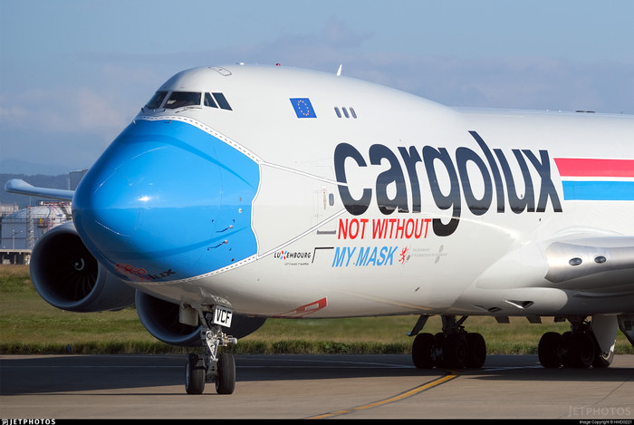 Một máy bay của hãng hàng không Cargolux.