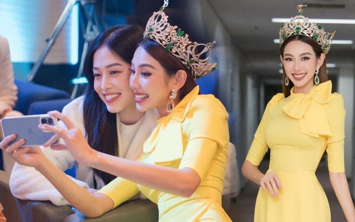 Thùy Tiên đọ sắc cùng Phương Nga: 2 nhan sắc vàng của Việt Nam tại Miss Grand Ảnh 2