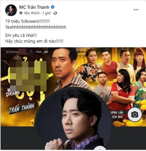 Trấn Thành hân hoan công bố tin vui sau khi được minh oan