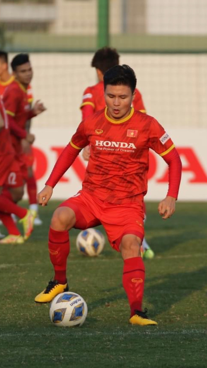 Quang Hải chưa ký hợp đồng mới với Hà Nội FC. Ảnh: VFF