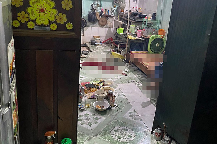 Hiện trường vụ việc. Ảnh: PLO