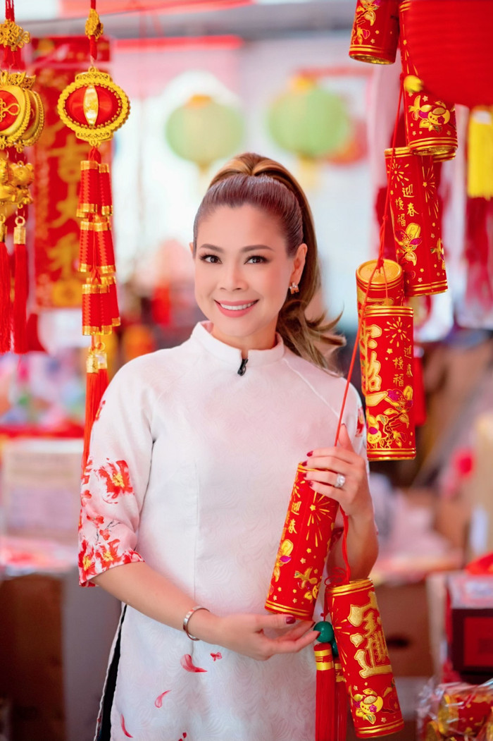 Thanh Thảo đưa con đi du xuân để không quên cội nguồn và phong tục Tết người Việt Ảnh 10