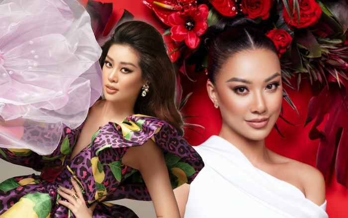 Vắng mặt Thúy Vân, 'hội chị em Hoàn vũ' Khánh Vân - Kim Duyên khoe sắc với bộ ảnh chào Xuân Ảnh 2