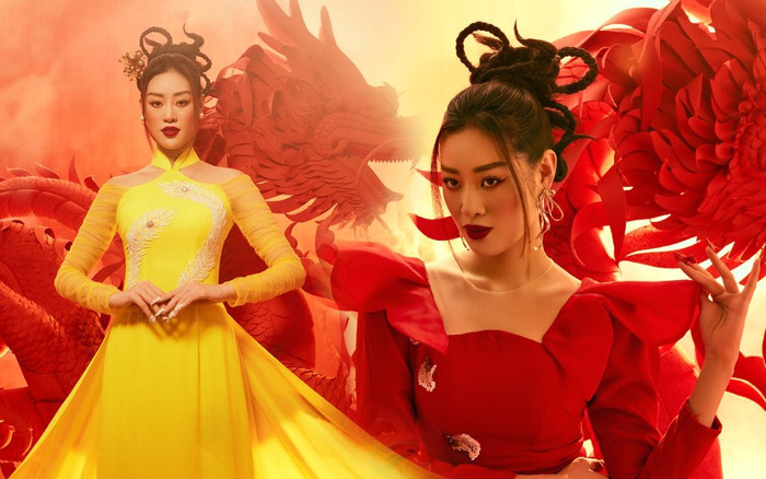 Hoa hậu Khánh Vân quyền lực, huyền bí với bộ ảnh cảm hứng từ hình tượng Rồng phương Đông Ảnh 2