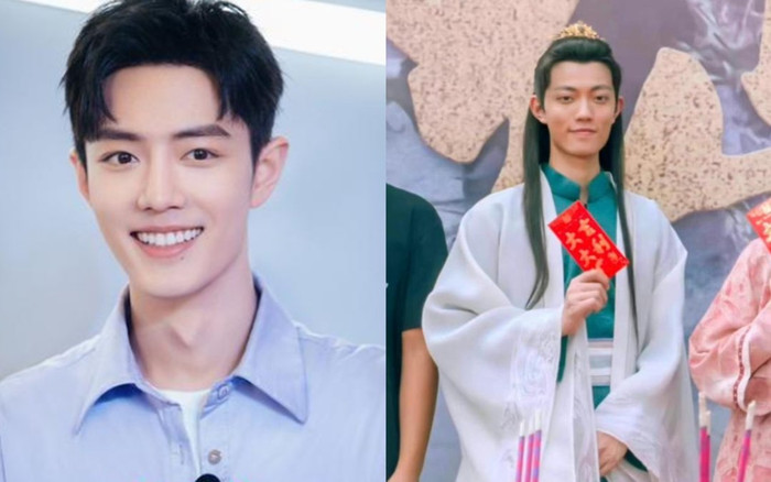 Nam diễn viên 'Bát tiên quá hải' bị ném đá vì cố tình bắt chước ngoại hình Tiêu Chiến Ảnh 2
