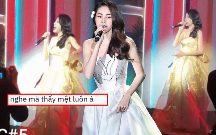 Clip Thủy Tiên biểu diễn live tại sự kiện âm nhạc, nhưng sao giọng hát lại gây ra nhiều tranh cãi thế này Ảnh 2