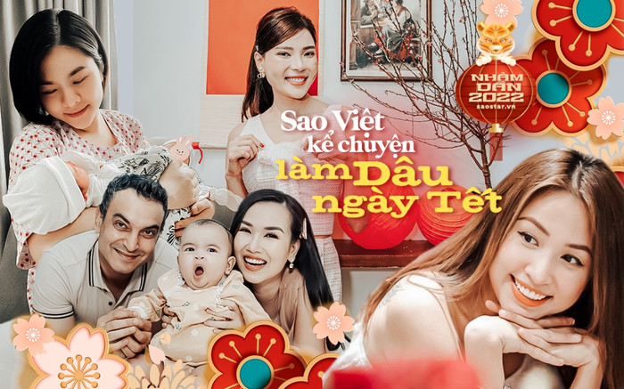 Chuyện sao Việt làm dâu ngày Tết: Thúy Diễm bỡ ngỡ, Vân Trang không áp lực gia đình chồng Ảnh 2