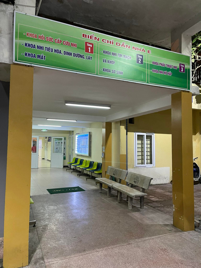 Nơi bé A., đang được chăm sóc, điều trị.