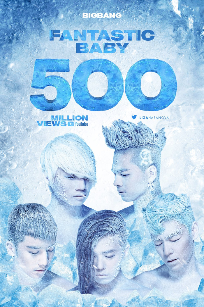 FANTASTIC BABY cán mốc nửa tỉ view.