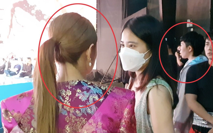 Hoàng Thùy Linh xuất hiện tại hậu trường The Champion, chung khung hình với Gil Lê nhưng lại ngó lơ nhau! Ảnh 2