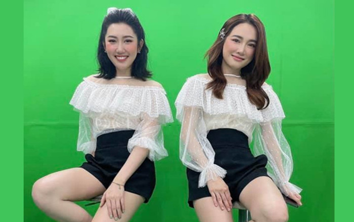 Hiếm khi mặc đồ đôi với chồng nhưng Nhã Phương luôn làm điều đó để thể hiện tình cảm với Thúy Ngân Ảnh 2