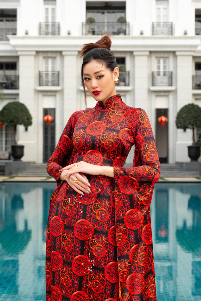 Hoa hậu Khánh Vân trao tặng quà cho người dân nghèo cận Tết Nhâm Dần 2022 Ảnh 9