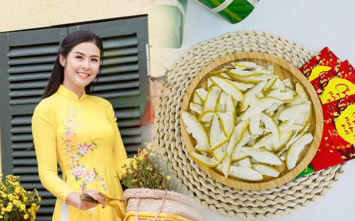 Hoa hậu Ngọc Hân chia sẻ bí quyết làm món mứt từ vỏ bưởi để nhâm nhi ngày Tết Ảnh 2