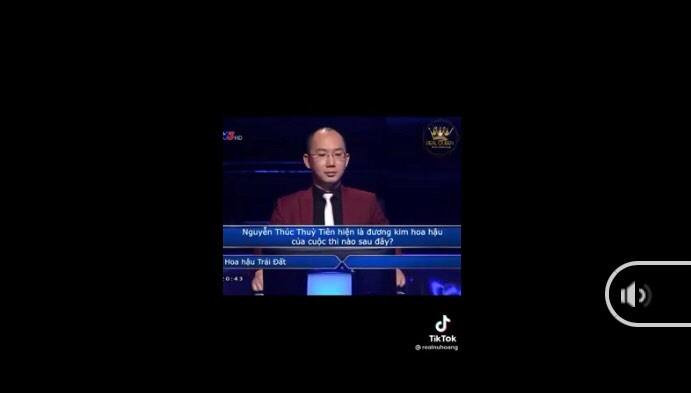 Thùy Tiên bất ngờ được nhắc đến trong Ai Là Triệu Phú.