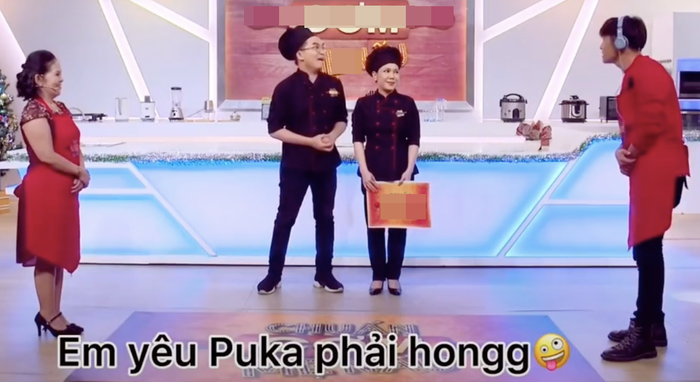 Gin Tuấn Kiệt nhận được câu hỏi đang yêu Puka phải không