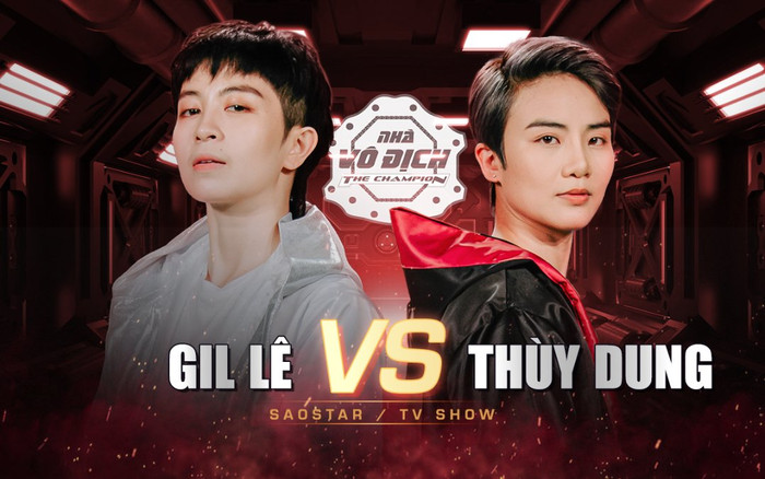 Được Hoàng Thùy Linh 'tiếp lửa' cuối năm, Gil Lê giành luôn đai vô địch, hạ gục đối thủ đến ngã ra sàn Ảnh 2