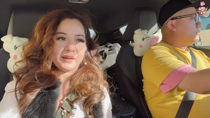 Nữ diễn viên chia sẻ cô bị tai nạn giao thông khi đang di chuyển trên đường cao tốc.