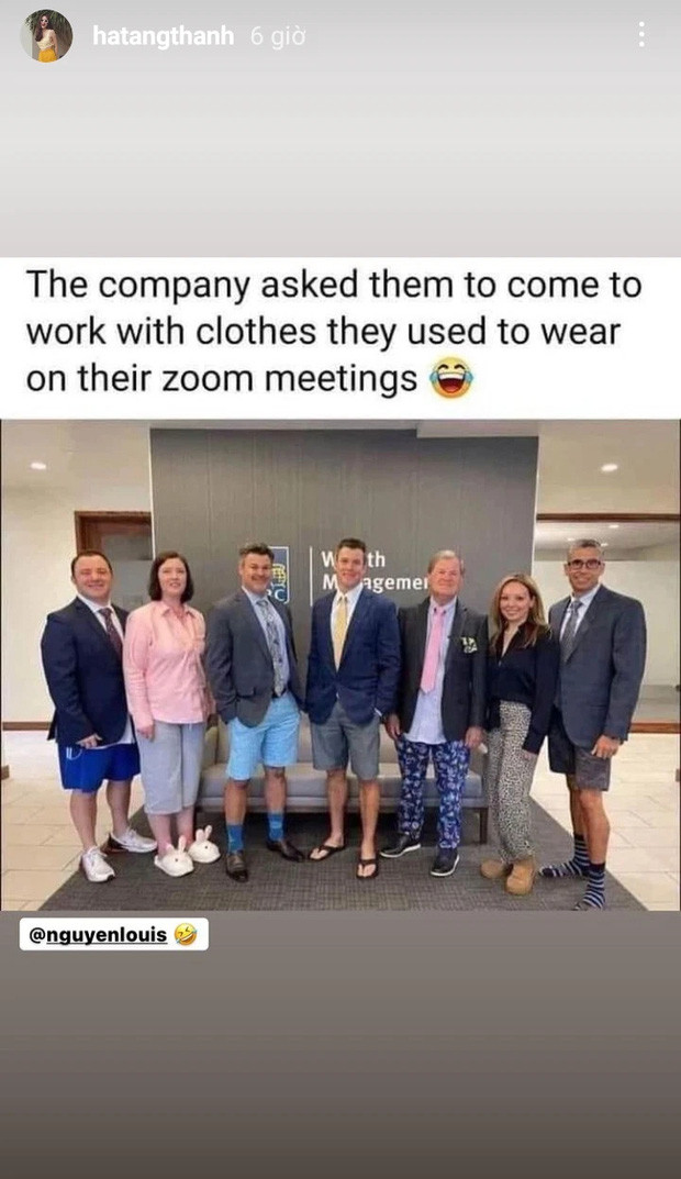 Tăng Thanh Hà tag ông xã vào bài post để chia sẻ niềm vui