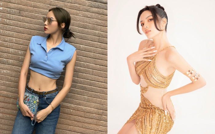 Kỳ Duyên nay eo thon nhỏ xíu cực 'cháy', quá khứ béo trùng trục đã rời xa Ảnh 2